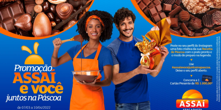 Assaí amplia parcelamento dos produtos de Páscoa para até 4x sem juros em todo o Brasil