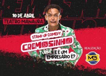 Fenômeno da internet, ‘Cremosinho’ faz estreia nacional em Manaus com stand-up ‘É um empresário, é?’