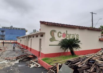 Prefeitura embarga obra sem licença de demolição do Cobra’s Motel