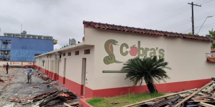 Prefeitura embarga obra sem licença de demolição do Cobra’s Motel