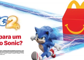 Personagens de Sonic 2 – O Filme chegam ao McLanche Feliz