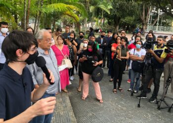 Em praça, vereador Amom Mandel anuncia filiação ao Cidadania