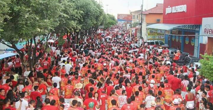 Tradição: Garantido realiza Alvorada em Parintins