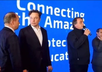 Bolsonaro fala em ‘sopro de esperança’ e Elon Musk em preservação da Amazônia
