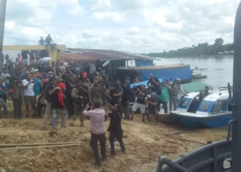 PF leva para local de buscas suspeitos de sumiço de Bruno Pereira e Dom Phillips