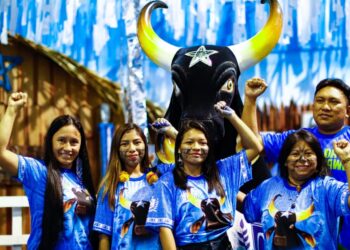 Caprichoso referenda luta pela Amazônia com a participação de lideranças na arena