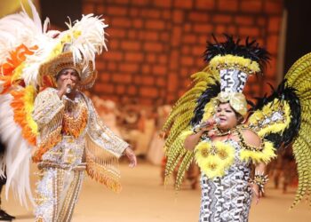 Terceiro levantador de toadas do Garantido, Edilson Santana, também entrega o posto