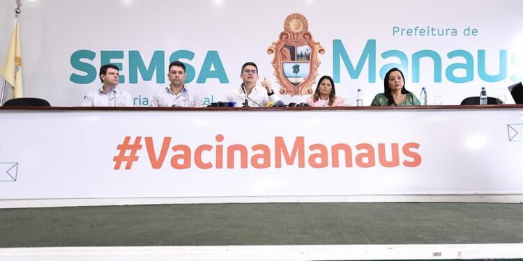 Prefeitura anuncia mega-ação para intensificar vacinação contra a Covid-19 em Manaus