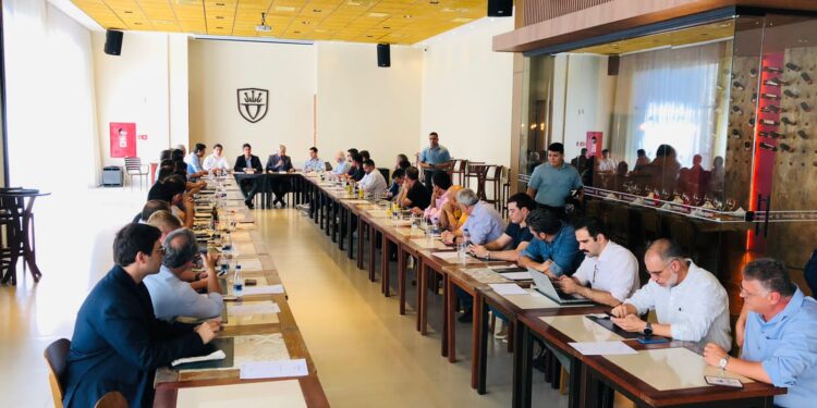 Almoço da PanAmazonia com Diretoria do BNDES é realizado no salão de evento do Terra & Mar