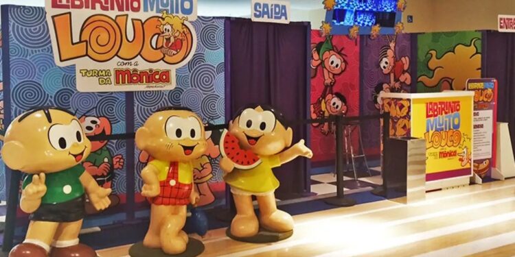 Labirinto Muito Louco com a Turma da Mônica chega ao Sumaúma