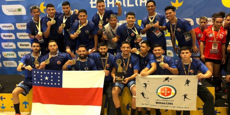Nilton Lins conquista 6 medalhas nos Jogos Universitários Brasileiros para o AM