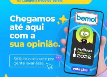 Bemol recebe indicação na 12ª edição do Prêmio Reclame Aqui na categoria Rede de Varejo