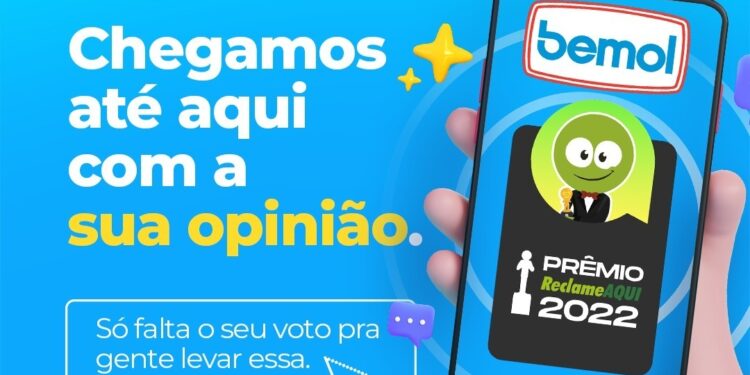 Bemol recebe indicação na 12ª edição do Prêmio Reclame Aqui na categoria Rede de Varejo