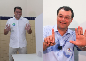 AM: Segundo turno será entre governador entre Wilson Lima e senador Eduardo Braga