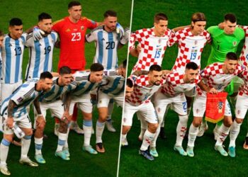 Argentina e Croácia decidem uma das vagas da grande final