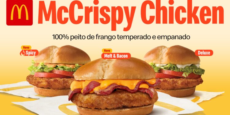 McDonald’s anuncia evolução da linha McCrispy Chicken