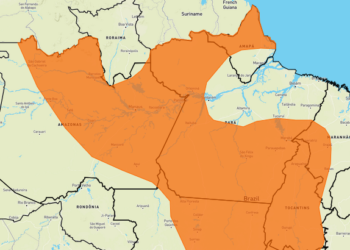Inmet prevê chuvas intensas para Manaus e AM com ventos de até 100 km/h