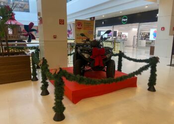 Shopping inicia promoção “Natal de Aventuras” com sorteio de quadriciclo