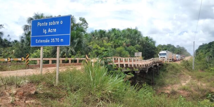 Mais uma ponte na BR-319 corre o risco de desabar, informa presidente de Associação
