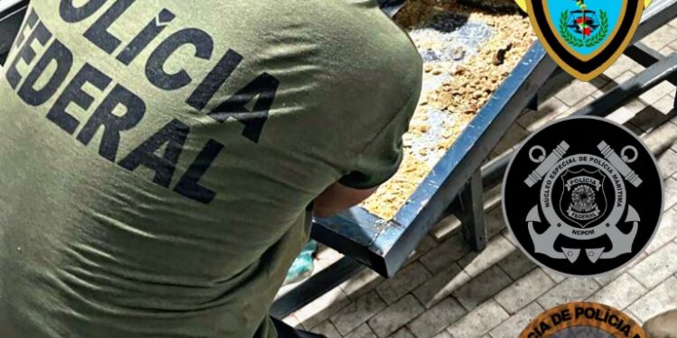 PF prende 4 homens e apreende 21 kg de drogas dentro de motor