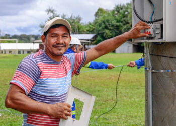 Iluminação de LED beneficia mais de 200 pessoas na comunidade Terra Preta
