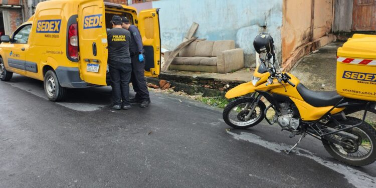 PF investiga roubo a funcionário dos Correios durante entrega de encomendas