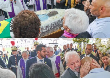 Lula comparece a velório de Pelé em seu 1º compromisso oficial fora de Brasília