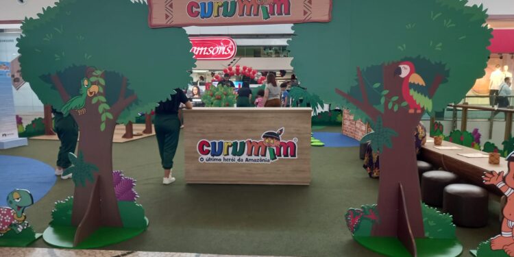  Floresta do Curumim segue no Manauara Shopping com atrações gratuitas para a criançada