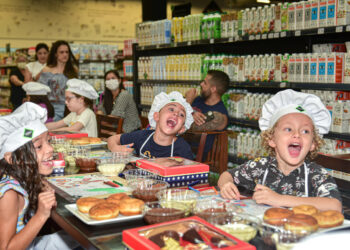 Pátio Gourmet promove “Bloquinho do Donuts”, em edição de Carnaval do projeto Chef Kids