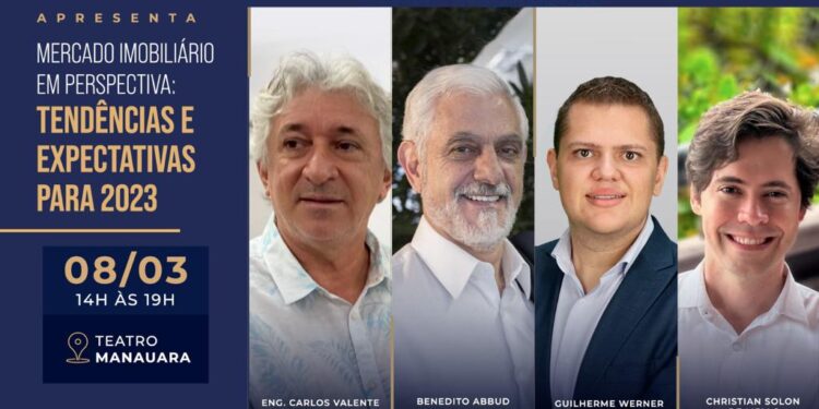  O 1° Fórum Mercado Imobiliário Amazônico 2023 será realizado nesta quarta-feira (08/03), no Teatro Manauara, espaço localizado no Manauara Shopping, entre as 13h e as 19h.