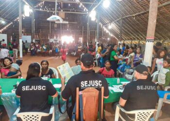Aos 71 anos, indígena emite certidão de nascimento em aldeia