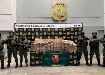 Polícia apreende 730 quilos de cocaína, na AM-010