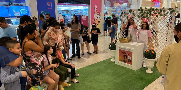 Oficinas de artes, apresentação musical e caça aos ovos estão entre as atrações de Páscoa do Amazonas Shopping