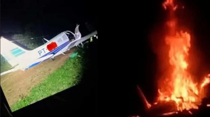 Aeronave é destruída após fechamento do espaço aéreo em terra Yanomami