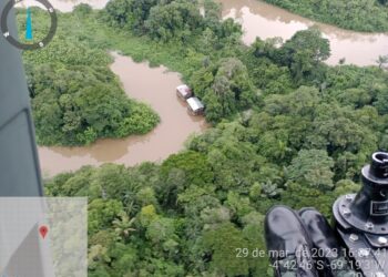 No Vale do Javari, Exército destrói 5 balsas de garimpo ilegal