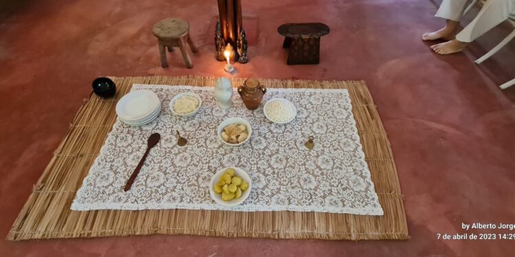 Celebração sincrética junta Lissá e Jesus Cristo