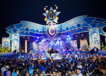 Caprichoso monta espetáculo para lançamento do álbum 2023