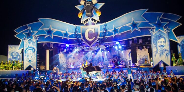 Caprichoso monta espetáculo para lançamento do álbum 2023