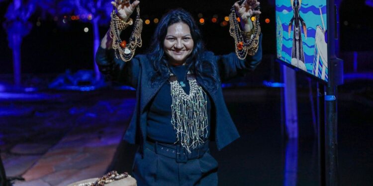 Parintinenses levam a arte e o folclore para o lançamento do Festival de Parintins, em Brasília