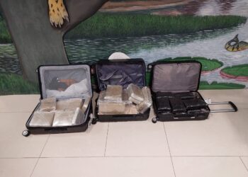 PF apreende três malas com drogas no Aeroporto Eduardo Gomes, em Manaus