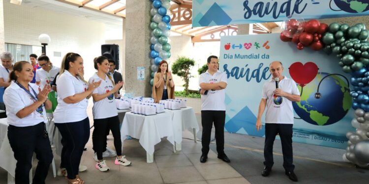 Evento em alusão ao Dia Mundial da Saúde promove manhã de atividades no TCE