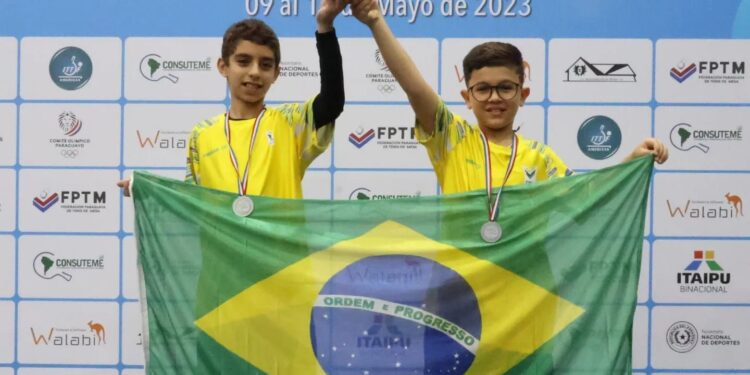 Mesatenistas amazonenses compõe Seleção Brasileira de Tênis de Mesa em campeonato Sul-Americano, no Paraguai