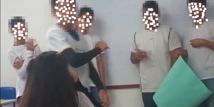 Aluno é apreendido após ferir colega com golpes de caneta