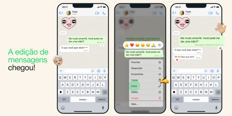 Whatsapp libera recurso que permite editar mensagens - Amazonas Hoje