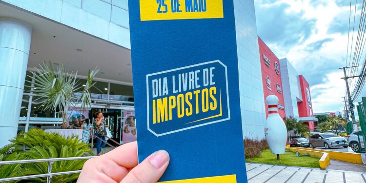 Sumaúma Park Shopping participa da ação Dia Livre de Impostos, na próxima quinta-feira (25/05)
