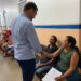 Vereador participa de ação de saúde com garis de Parintins
