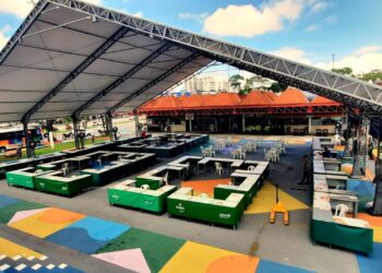ADS reinaugura Feira de Produtos Regionais realizada na Praça de Alimentação do Dom Pedro