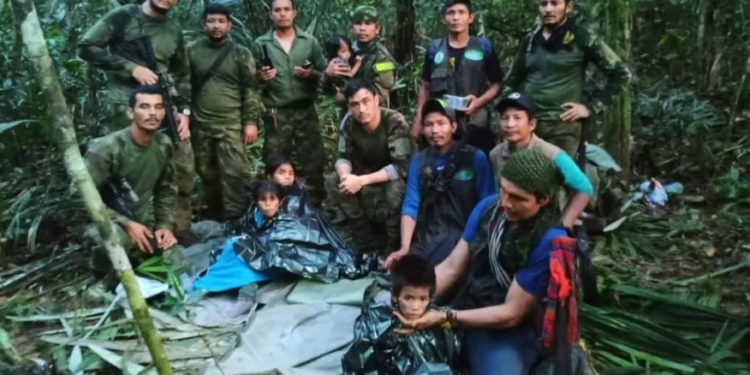 Crianças que sobreviveram a queda de avião na Colômbia são encontradas