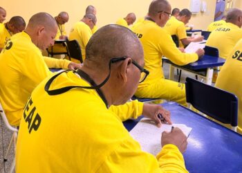 Seap realiza Exame Supletivo para reeducandos da capital