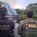 No Amazonas, PF destrói quatro balsas do garimpo ilegal